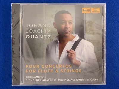Johann Joachim Quantz Four Concertos For Flute And Strings - Brand New - CD !!
