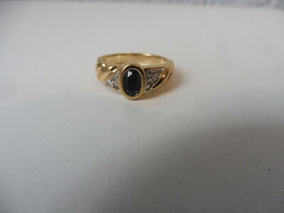 Belle Bague, Plaqué Or, Pierre Lang Gr.50 (4 S)