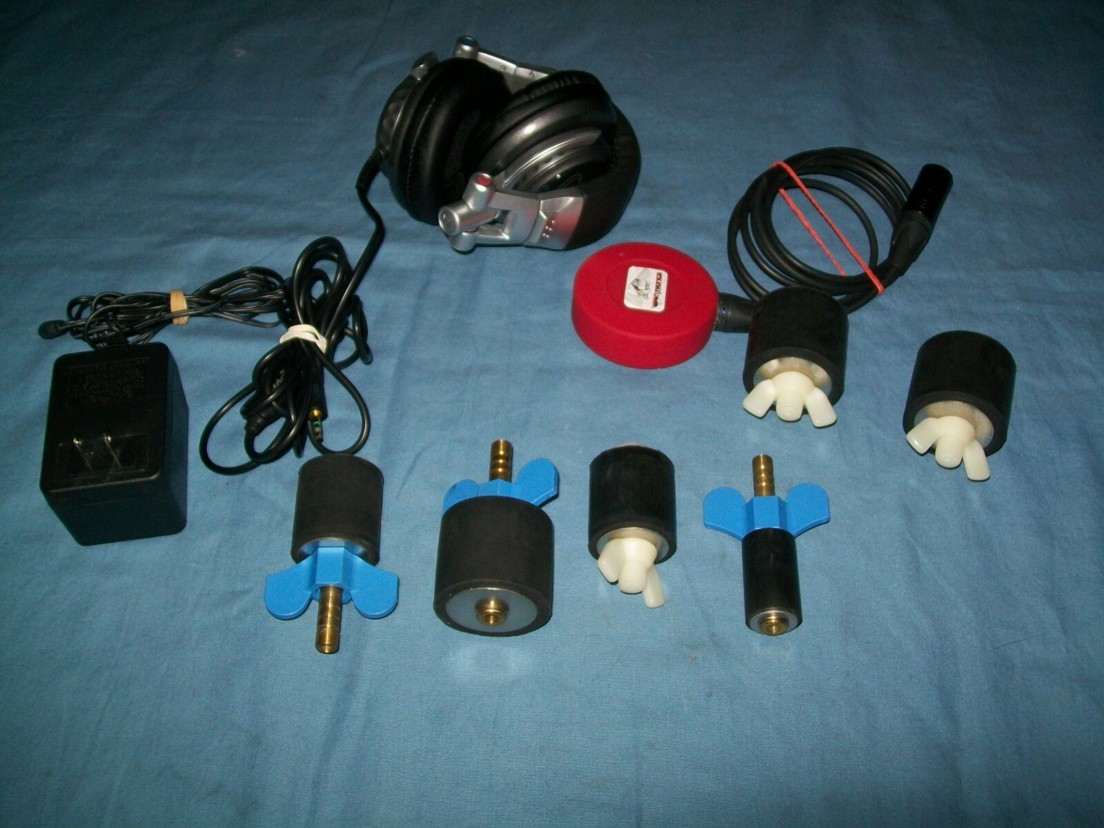 Leaktronics Plumbers Leak Detection Kit Equipment EAR Headphones Amplifier MINT