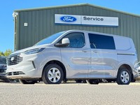 2025 Ford Transit Custom 2.0 EcoBlue 150ps H1 Double Cab Van Limited PANEL VAN D