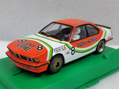 Avant Slot 51706 BMW 635 CSi 24h Spa 1983 Lucky Strike 25,000 RPM 132 Slot Car