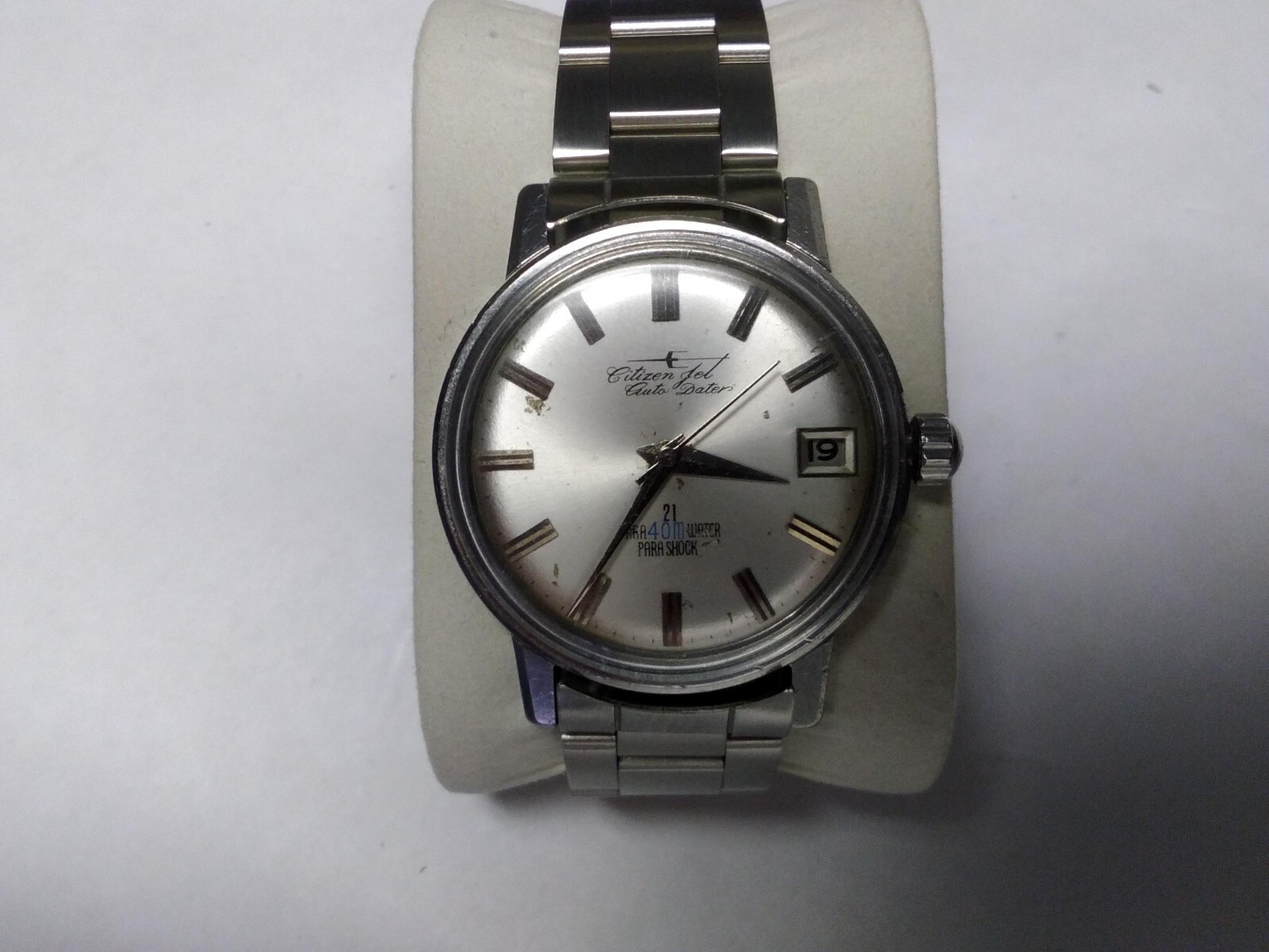 幻想的 Vintage Watch CITIZEN ホワイトダイヤル 37mm | www.iuggu.ru