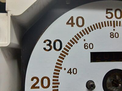 White Face Gauges for 1988-1995 Suzuki Samurai Tach Square