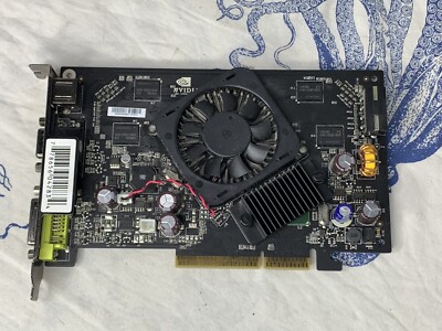 XFX Nvidia GeForce GF 7600 512MB AGP Graphics Card PV-T73K-YAL3 (B1)