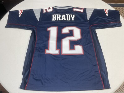 New England Patriots Tom Brady #12 NFL Pro Line￼ Jersey Size Medium *READ*