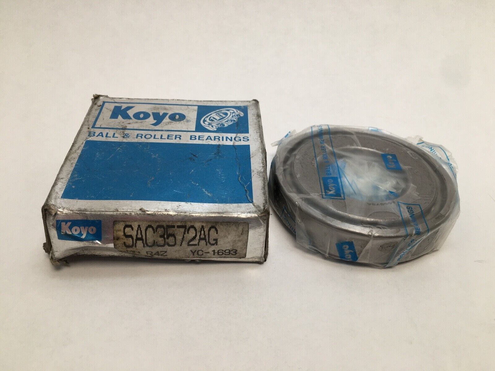 Koyo SAC3572AG Bearing 35x72x15 mm SAC-3572-AG-P4Z ABEC7 Koyo SAC3572AG Bearing 35x72x15 mm SAC-3572-AG-P4Z ABEC7