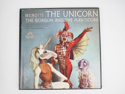 Menotti The Unicorn The Gorgon & the Manticore Vintage Record 35437 EX