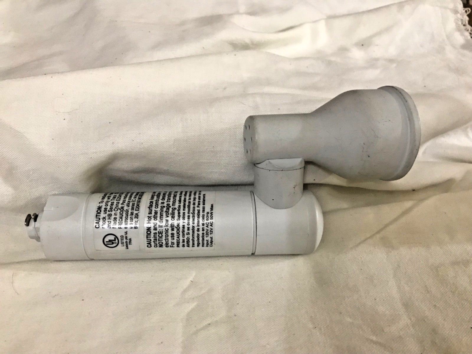 Hampton Bay EC Series Track Light Attachment Model EC835 KL with UV Filter Bulb