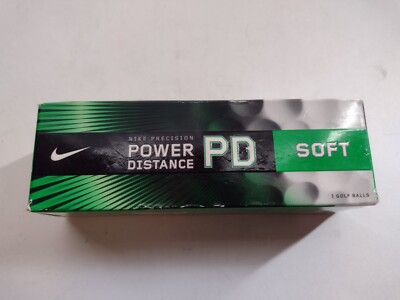 Nike Precision Power Distance (PD) Soft Golf Balls Pack of 3