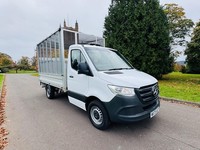 2023 (73) MERCEDES SPRINTER 2.0 315 CDI MWB CAGE DROPSIDE + TAIL LIFT
