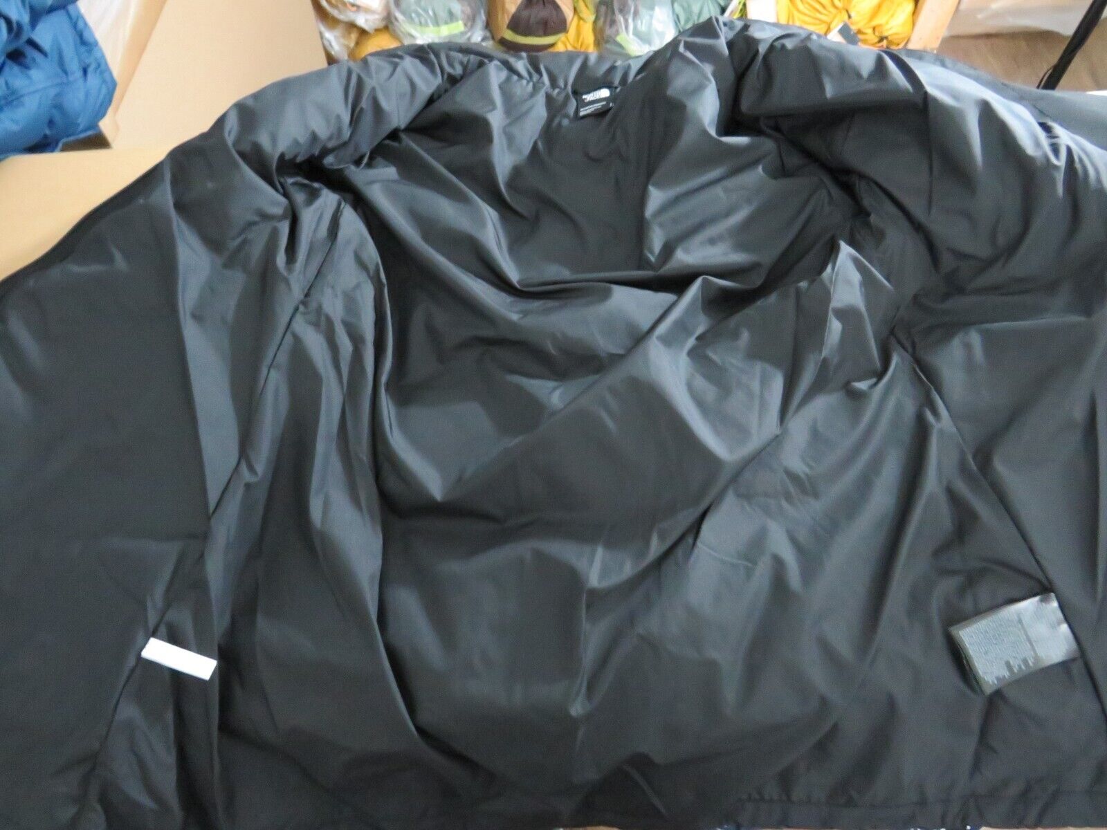 Pre-owned The North Face Womens  Sequoia Triclimate Waterproof Down Insulated Parka Jacket In Tnf Black / Tnf White Logo