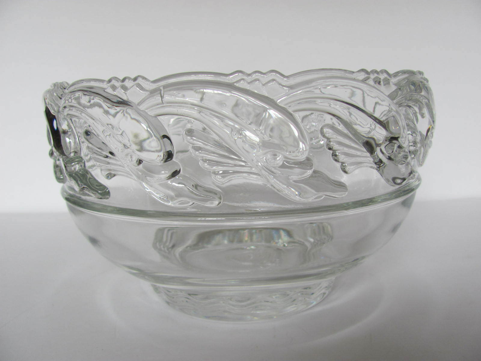ドルフィンボウル・TIFFANY Tiffany Crystal Dolphin Bowl - Etsy