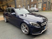 MERCEDES-BENZ C200 AMG PREMIUM 4 MATIC 2018 (68) DAMAGED REPAIRABLE SALVAGE