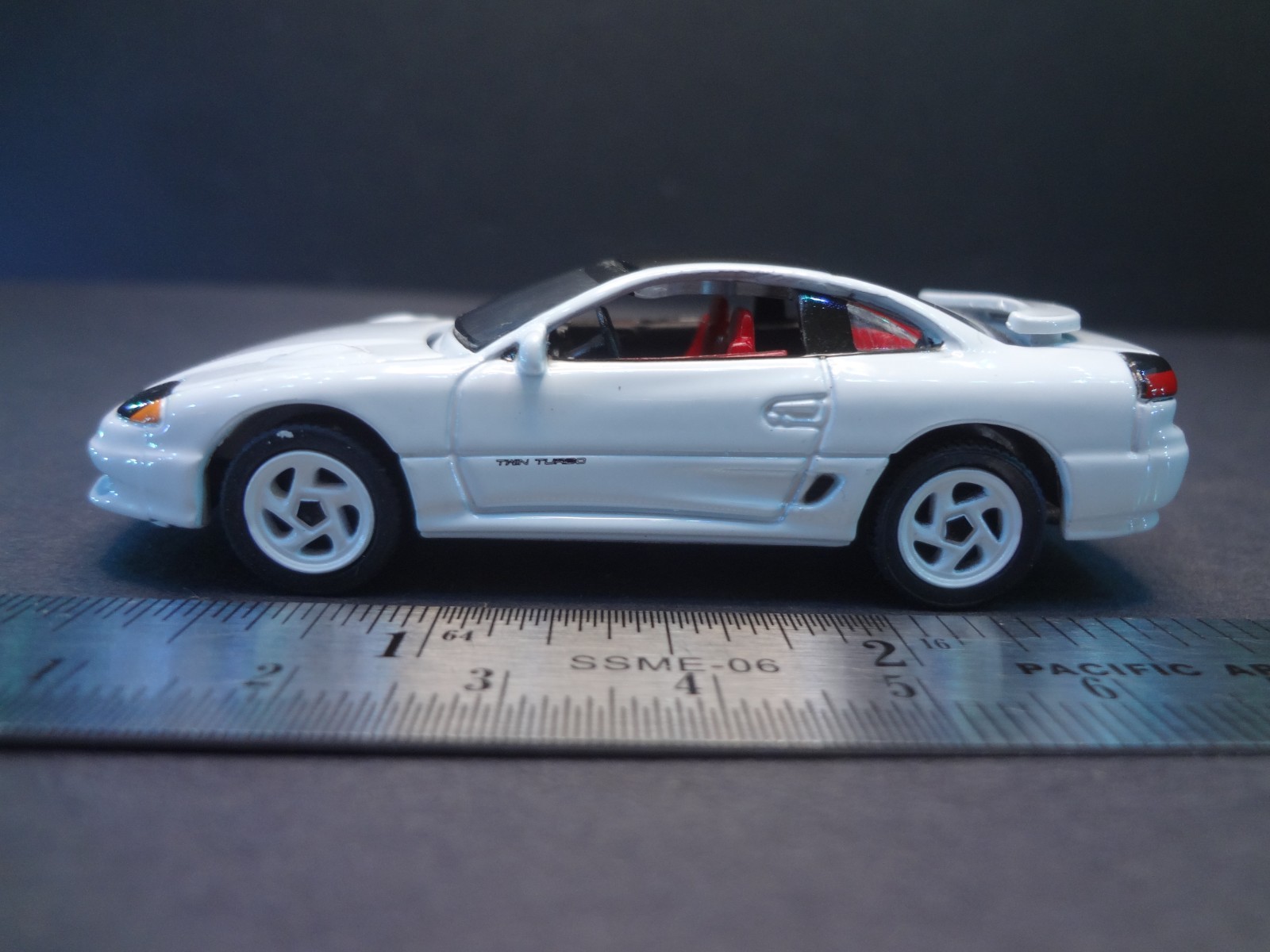 Auto World 1992 Dodge Stealth R/T Twin Turbo white - Loose 1