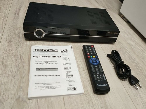 TechniSat DigiCorder HD S2 500 GB Festplatten-Receiver HD Digital Schwarz