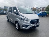 2022 Ford Transit Custom 2.0 EcoBlue 170ps Low Roof D/Cab Limited Van Auto Crew 