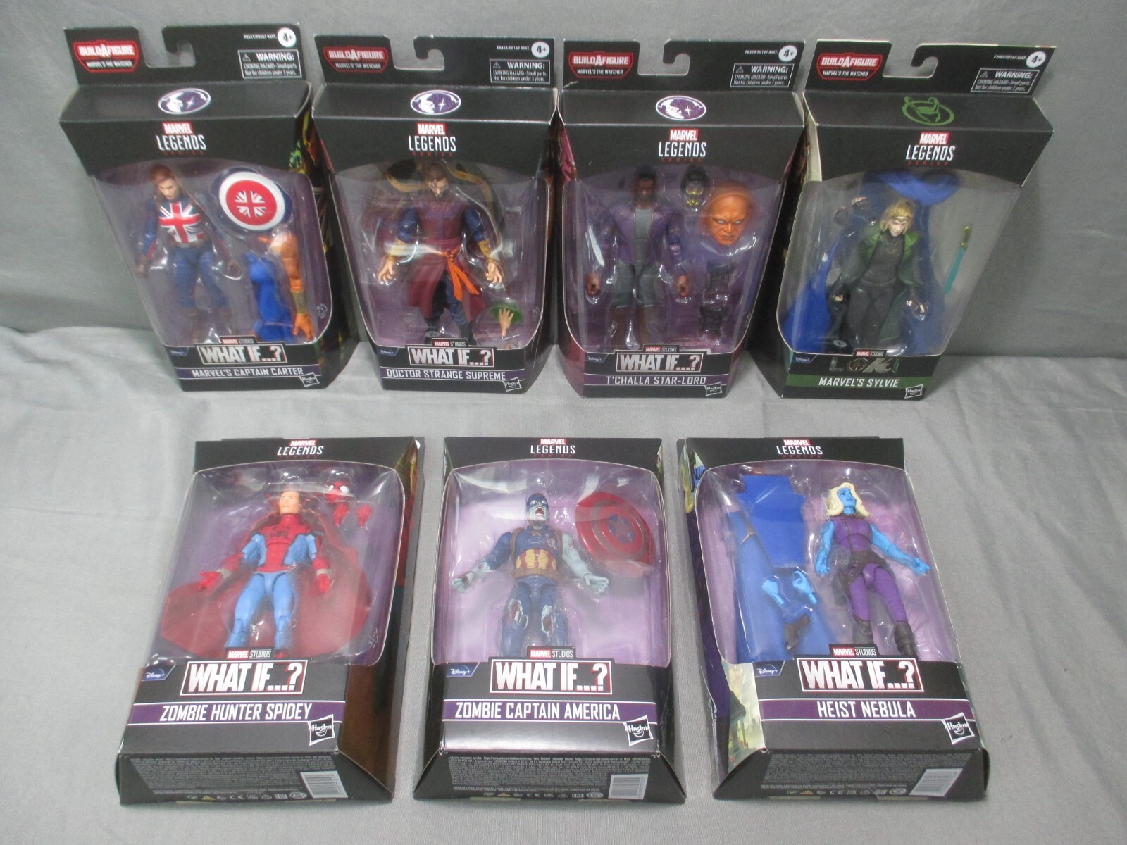Marvel Legends Series THE WATCHER BAF Complete set Captain Marvel Legends Series THE WATCHER BAF Complete set Captain