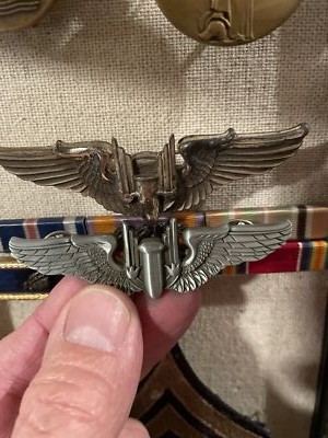 US AAF AERIAL GUNNER army vintage ブレスレット USAAF Aerial Gunner Wings WWII