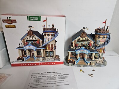 Lemax Christmas Village Coventry Cove ''Underwater Adventures Aquarium''  #15242
