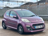 2012 Peugeot 107 1.0 Active 3dr HATCHBACK Petrol Manual