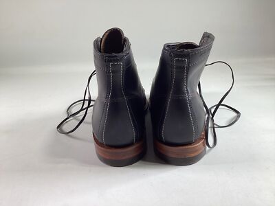 Pre-owned Wolverine Womens  1000 Mile Black Noir Leather Boots