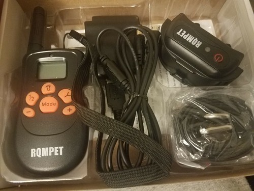 RQMpet Dog Collar RQM Pet Training E-Collars For Dogs Petsmart Dig Bark Shock