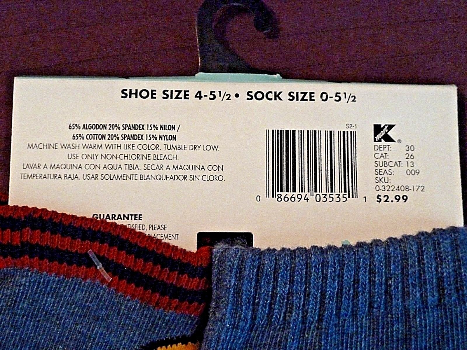 412-24months Joe Boxer Footsies Knee Pads Blue Protectors & Sock Set Baby 2 pack