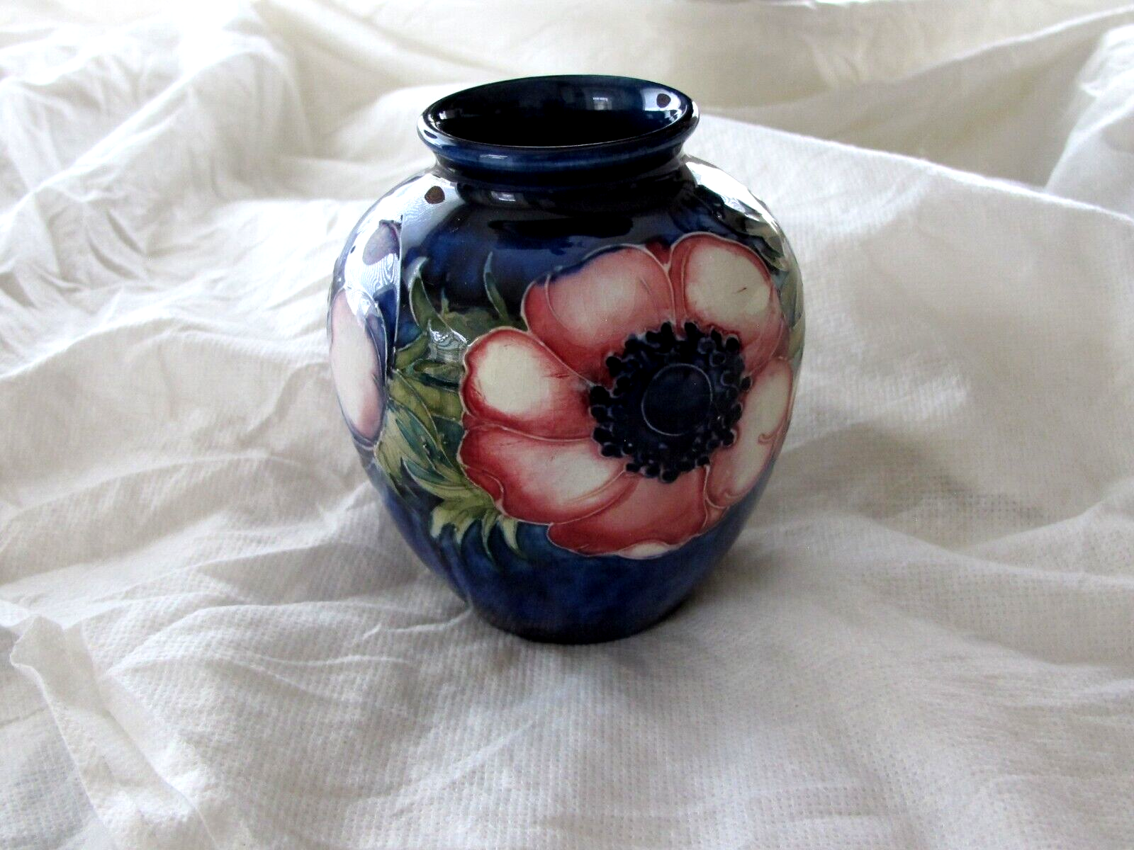ムーアクラフト　　MOORCROFTの花瓶 MOORCROFT ANEMONE VASE SUPERB HAND PAINTED 1950'S | eBay
