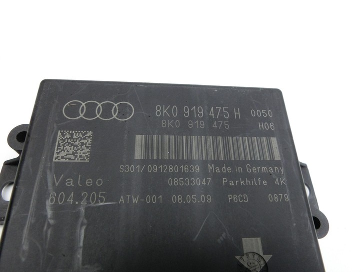 Audi A4 8K 07-11 Steuergerät ECU Modul Einparkhilfe PDC SG Audi A4 8K 07-11 08.06.2009 8K0919475H 604.205 gebraucht Vorschau 2