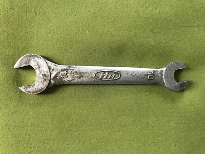 GOOD PAIR VINTAGE 10 14 17 19 mm HONDA MOTORCYCLE OPEN END WRENCH REPAIR KIT