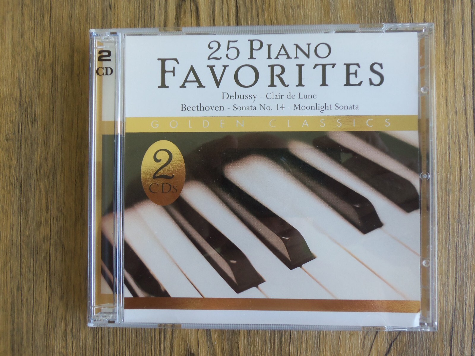25 Piano Favorites Golden Classics 2 CD Set (2003, Madacy 25 Piano Favorites Golden Classics 2 CD Set (2003, Madacy