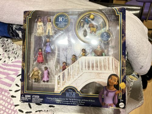 Disney Wish Kingdom of Rosas Character Small Doll Set, 10 Disney Wish Kingdom of Rosas Character Small Doll Set, 10