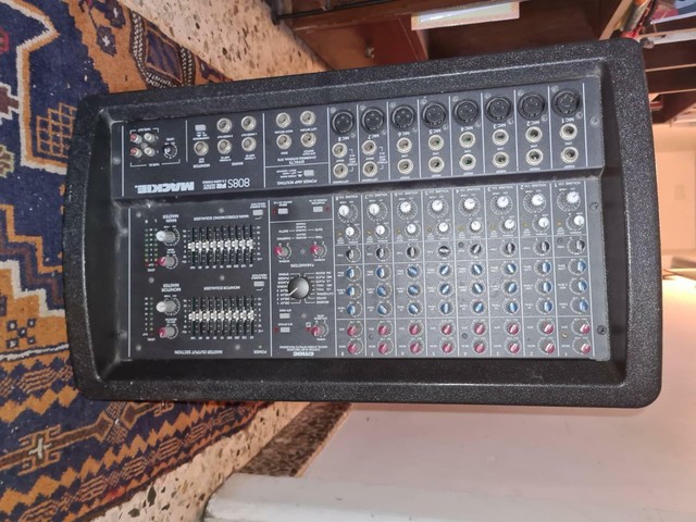 Mackie 808s 1200w Powered Mixer | Guitars & Amps | Gumtree Australia