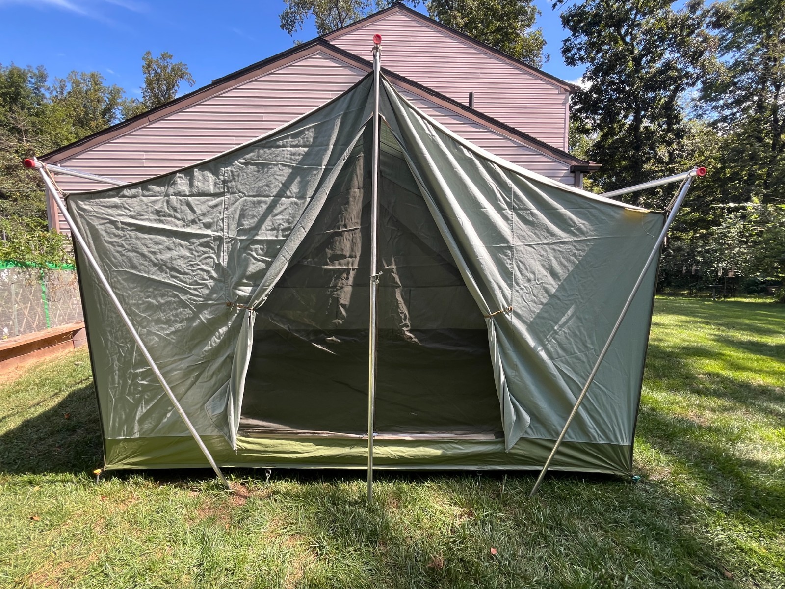 Coleman Olympic Canvas Tent 10×8 Coleman Olympic Canvas Tent 10×8 Coleman Olympic Canvas Tent