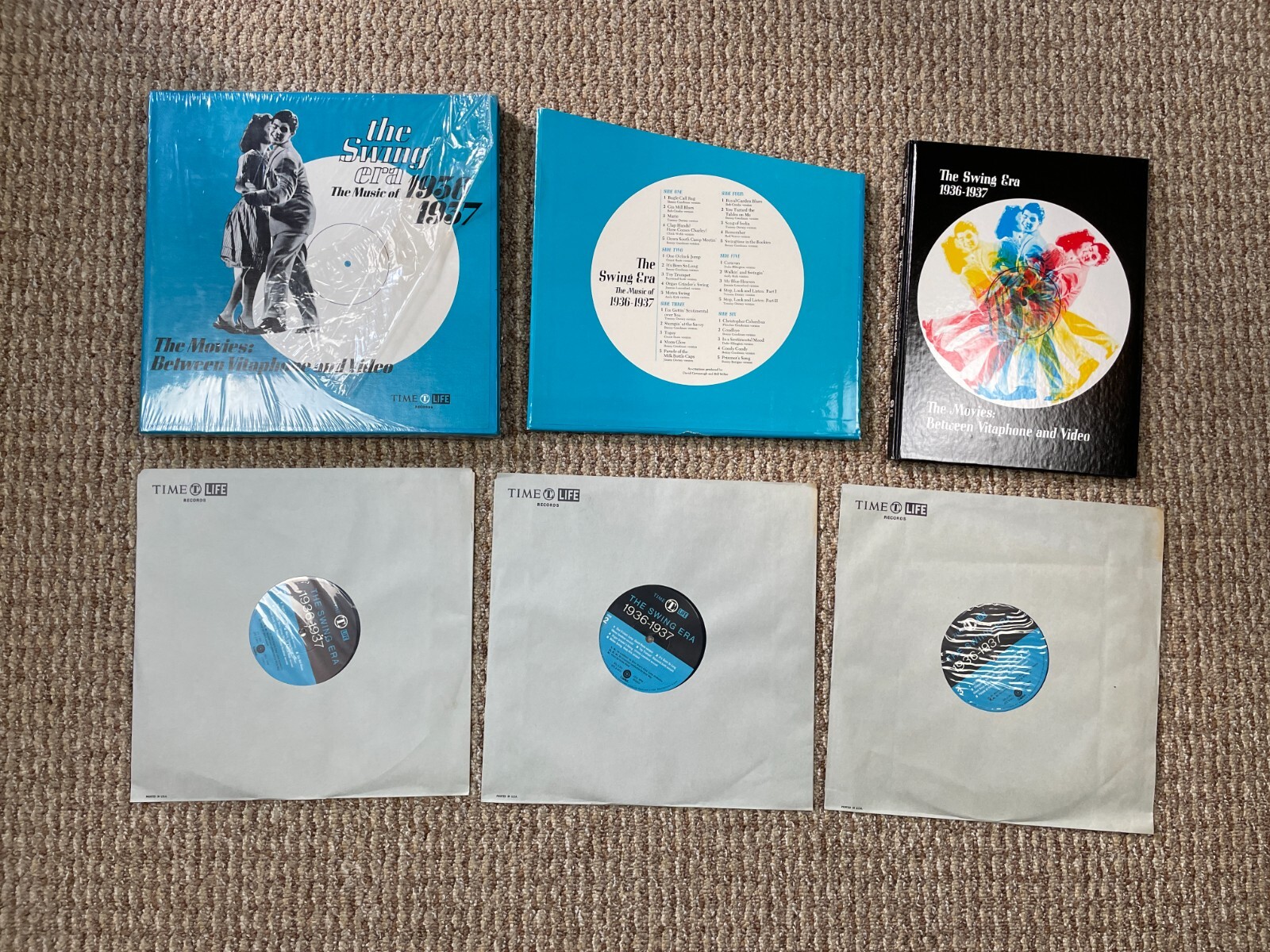 レコード JAZZ セット Music of 1936 to 1937 The Swing Era Vinyl Box Set Time Life