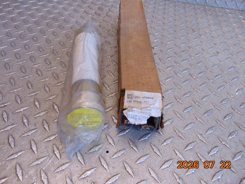 CUTLER HAMMER 15RBA4-400E EXPLUSION FUSE REFILL UNIT 400E AMP