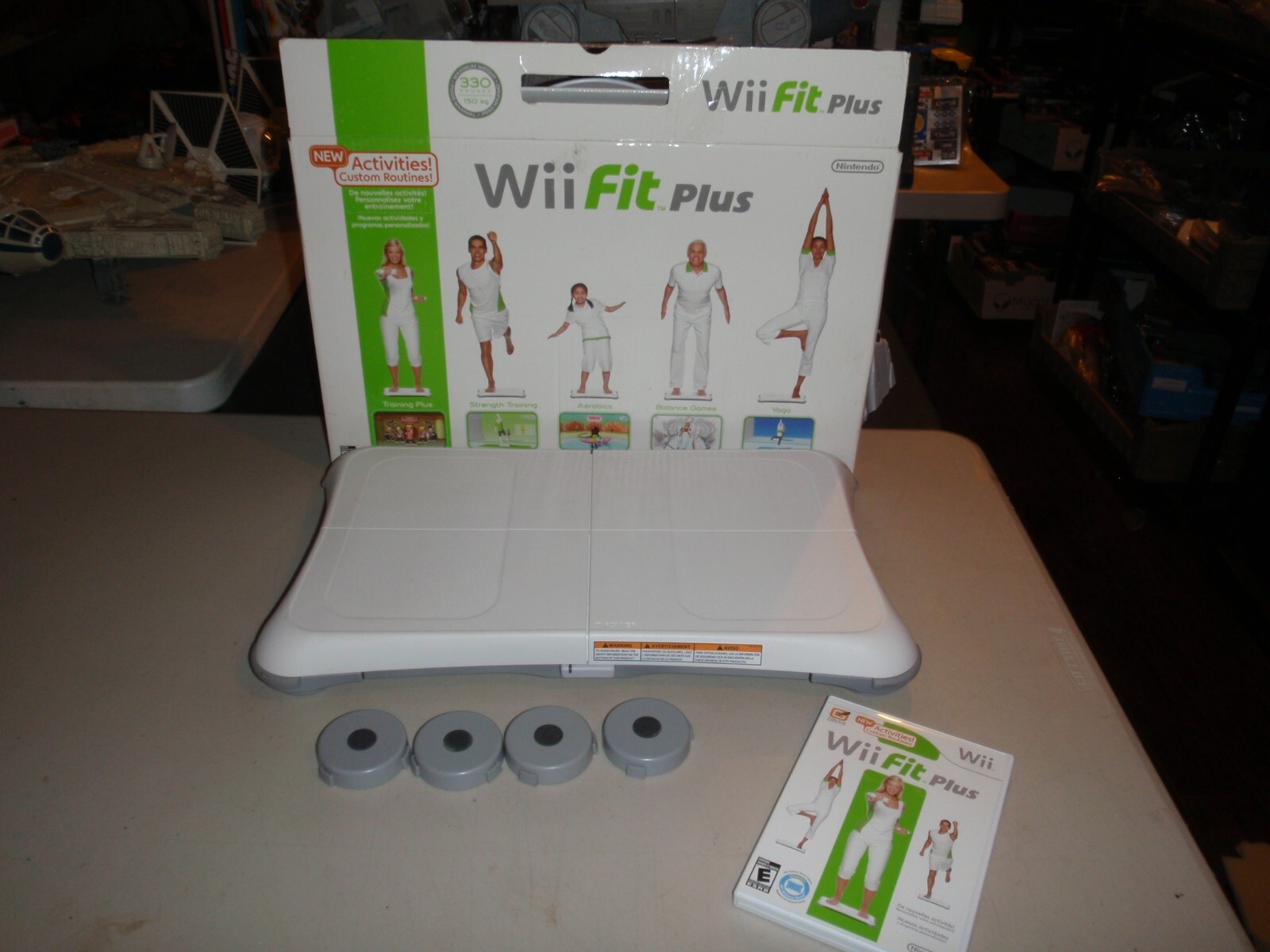 wii　wiifitセット Nintendo Wii Fit Plus Game Wii Balance Board Bundle New