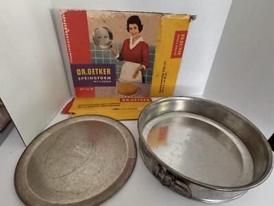 DR. OETKER KLEIN 3-PIECE SPRINGFORM PAN 28cm ORIGINAL BOX