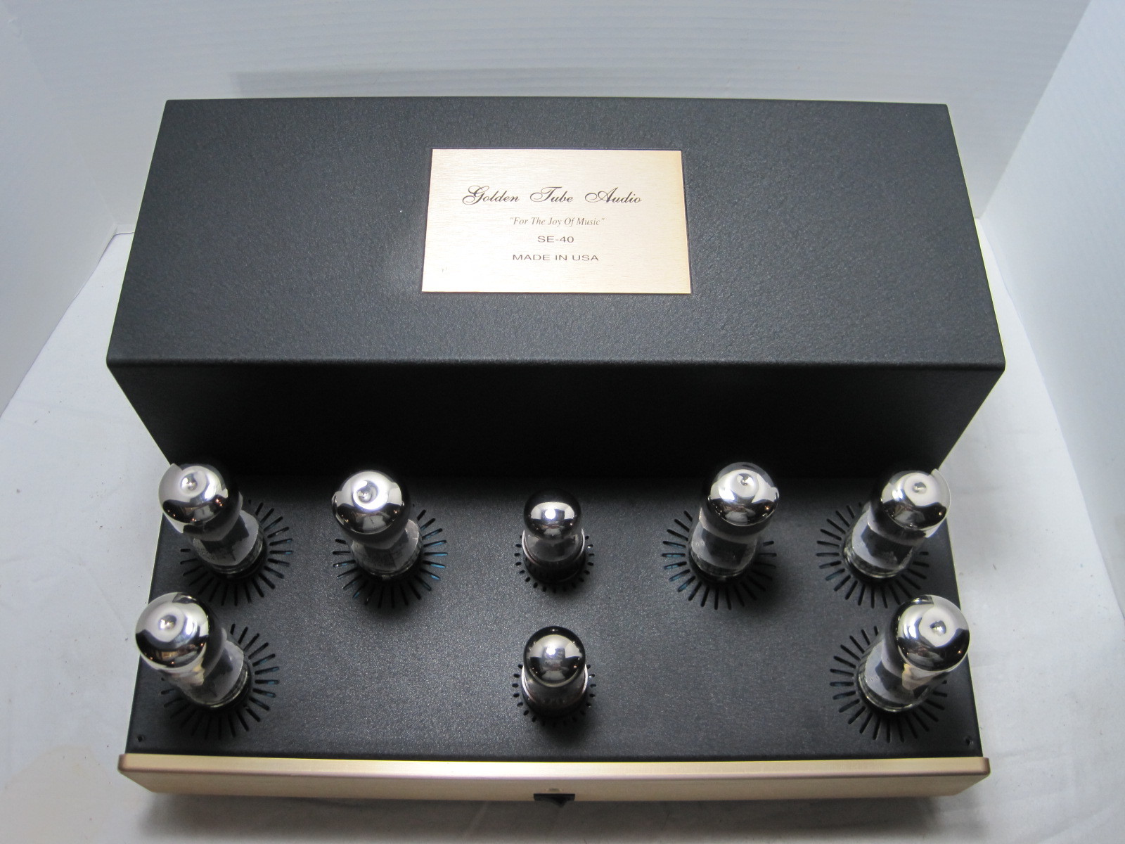 Golden Tube Audio Model SE-40= Single Ended 5881 Amplifier