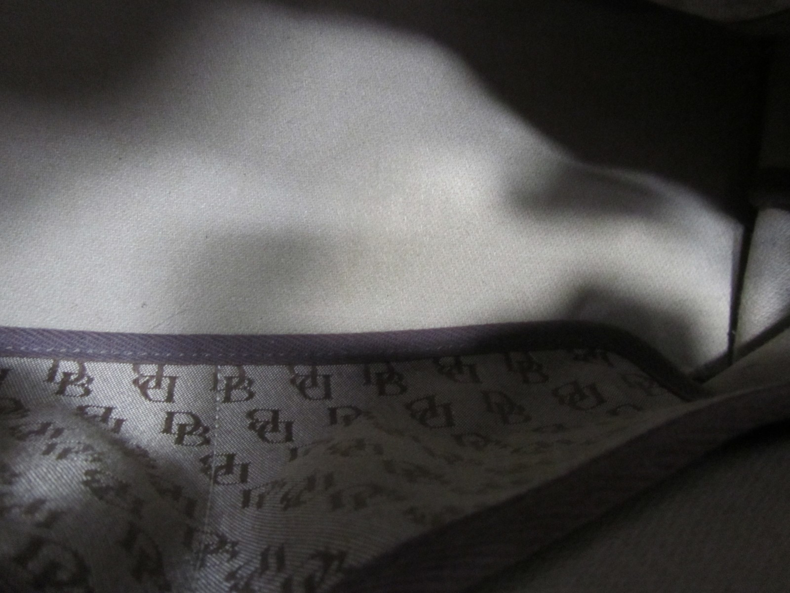 Authentic Dooney & Bourke Brown Monogram Tassel Top Zip Satchel Purse Bag