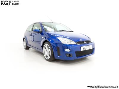 A Striking Early Ford Focus RS Mk1 Build Number 571 with Only 25,007 Miles