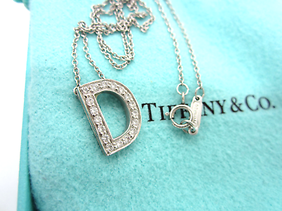 Tiffany Co Stunning Letter Initial