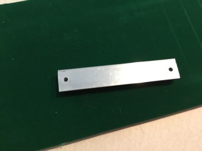 ALUMINUMN BRIDGE FOR LAP STEEL/NON PEDAL  2”  3”.  or 4”,  you decide