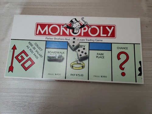 Vintage Monopoly Board Game by Parker Brothers Classic 1990s
