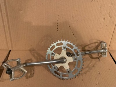 MUSCLE BIKE CRANKSET ONE PIECE CRANK CRANKSET 1PC OPC NOS TANGE GT HARO HUTCH