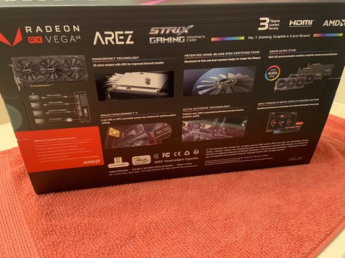 ASUS AREZ STRIX Radeon RX Vega 64 8GB - Open Boxed