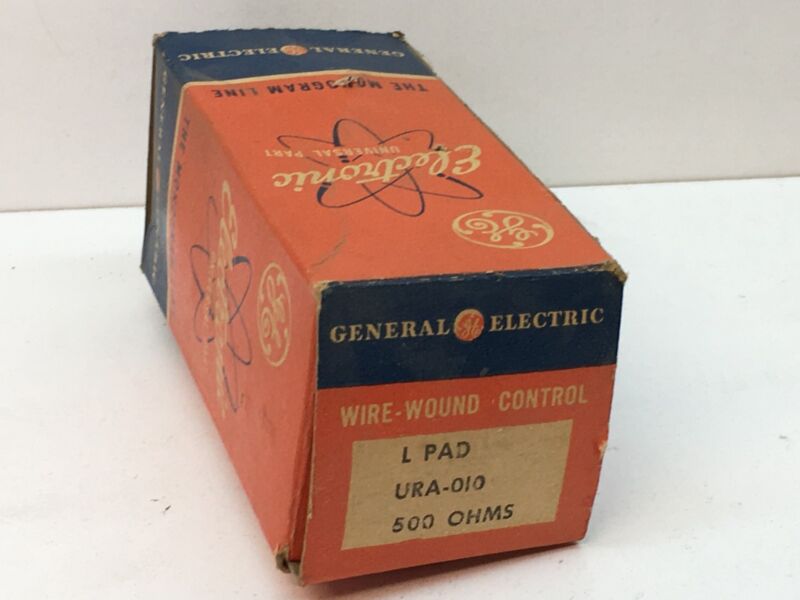 General Electric Ge Ura-010 L-pad Wire-wound Potentiometer Control 500-ohms