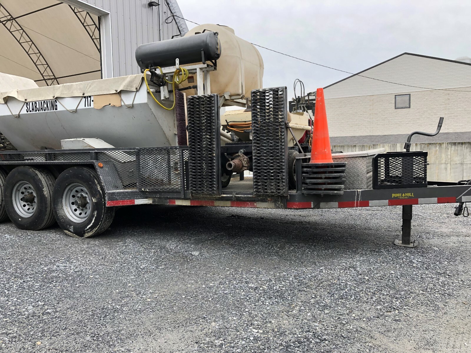 HMI Slabjack Concrete Pump with Trailer
