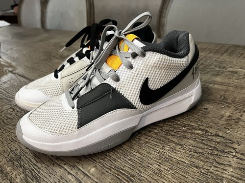 Nike JA 1 'Wet Cement' Light Smoke Grey White Basketball