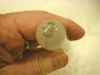 120V 20W 20 Watt Double Contact Bayonet Base Long Tubular Frosted Lamp Bulb USA